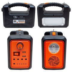 Everton RT-902 Solar Panelli 3 Ampullü USB-MP3-Radyo Destekli Solar Işıldak Fener