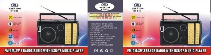 Everton RT-815 Bluetoothlu Radyo