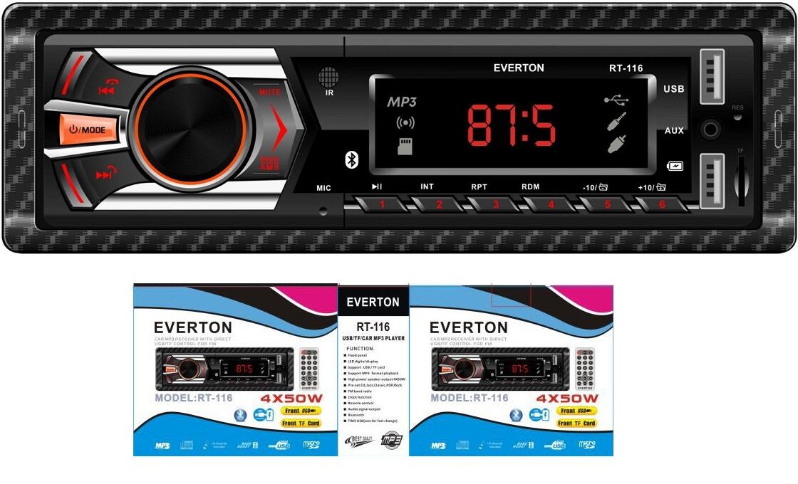 Everton RT-116 Bluetooth Oto Teyp 4X50