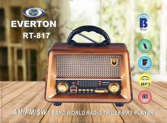 Everton RT-817 Bluetooth Usb/Sd/Aux/Fm Nostalji Radyo