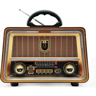 Everton RT-833 Kumandalı Bluetooth Usb/Sd/Aux/Fm Nostalji Radyo