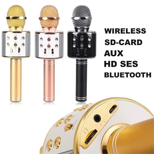 WS-858 Bluetooth Karaoke Mikrofon