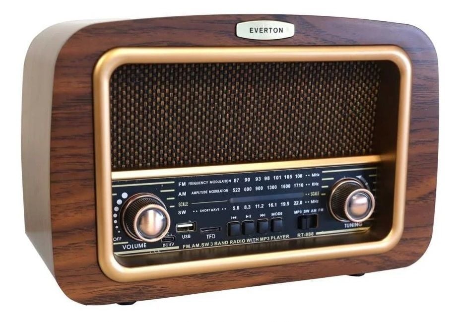 Everton RT-888 Bluetooth Usb/Sd/Aux/Fm Nostalji Radyo