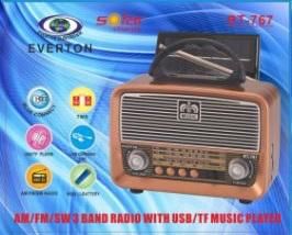 Everton RT-767 Bluetooth Usb/Sd/Aux/Fm Nostalji Radyo