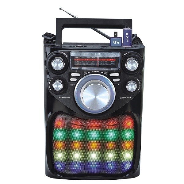 FP-1633BT Usb Kart ve Mikrofon Girişli Radyo ve Müzik Kutusu