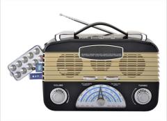 FP-1503BT Usb ve Kart Girişli Şarjlı Pilli Bluettohlu Radyo