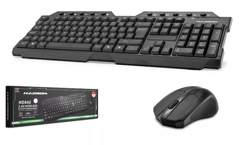 Hadron HD-842 Kablosuz Klavye Mouse Set