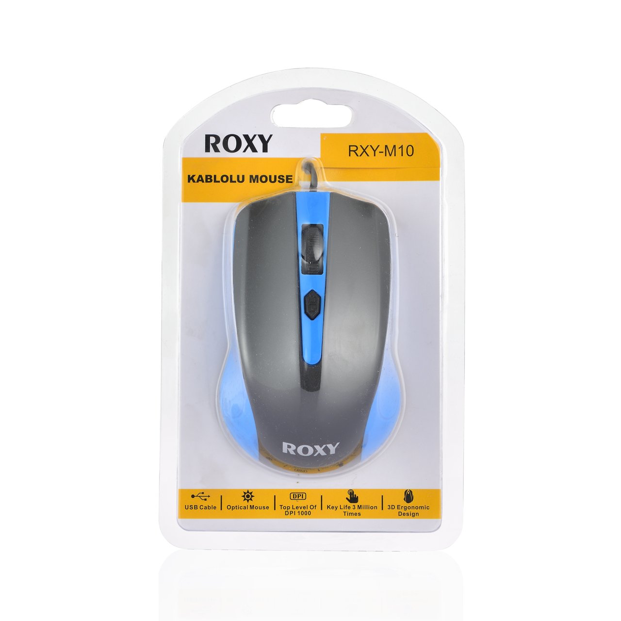 Roxy RXY-M10 Kablolu Mouse, uygun fiyat avantajıyla Teknolojikurdu'nda!