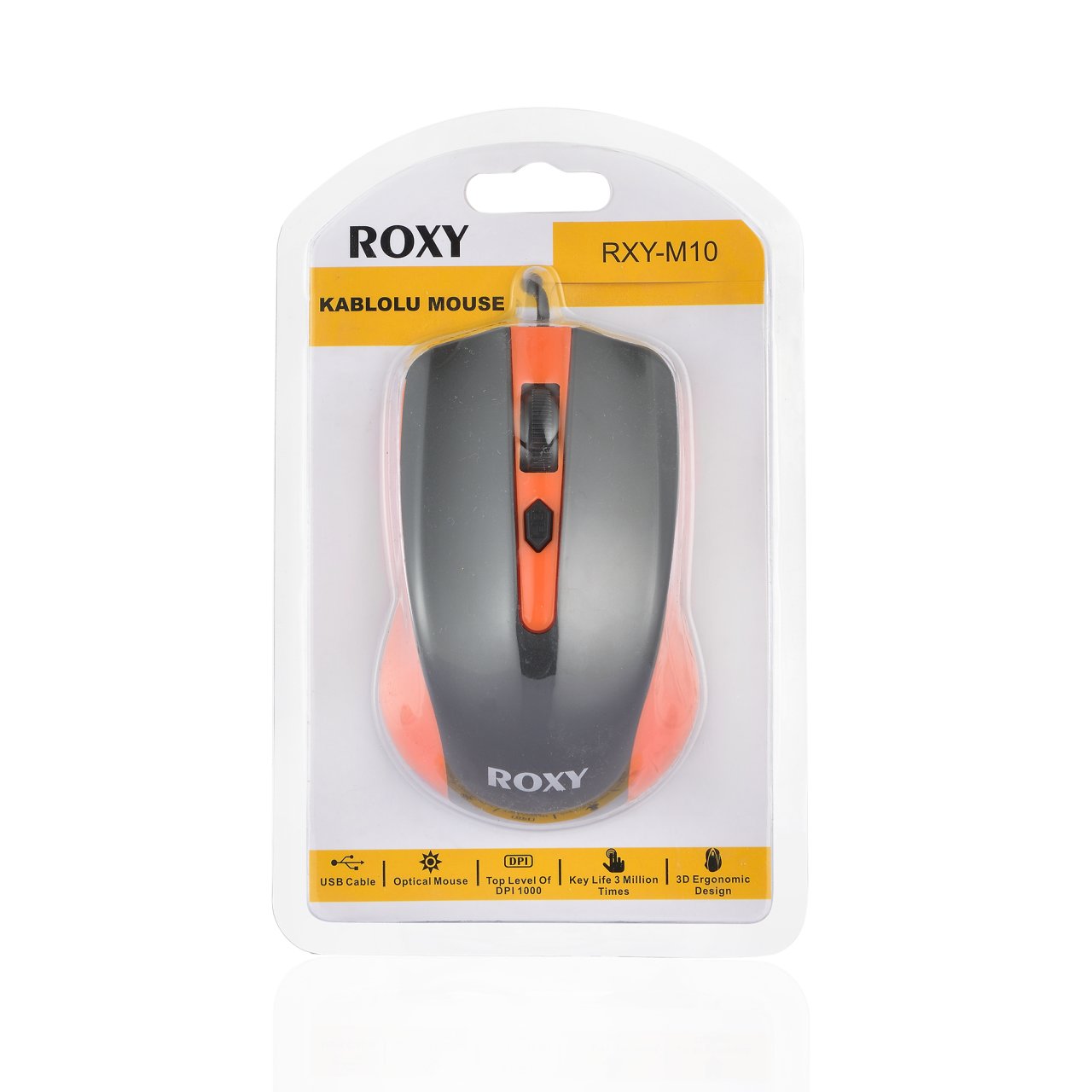 Roxy RXY-M10 Kablolu Mouse, uygun fiyat avantajıyla Teknolojikurdu'nda!