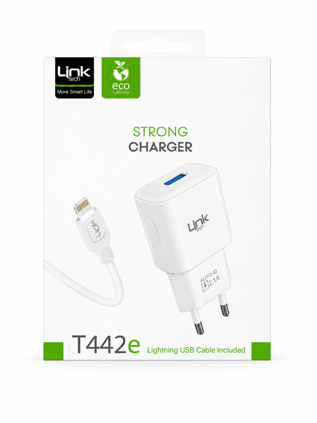 Linktech T-442 Lightning USB 2.1A Şarj Aleti