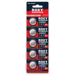 Roxy CR2032 3V Lityum Pil 5`li paket