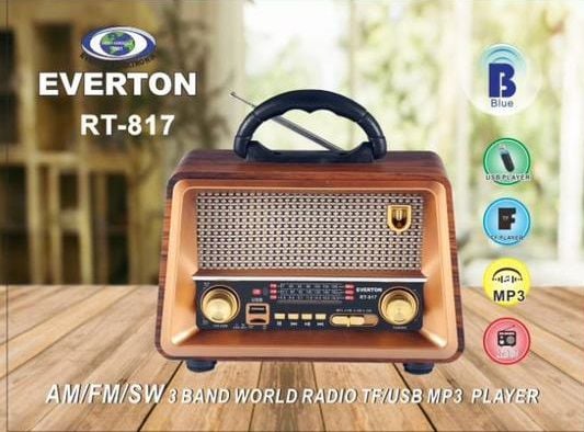 Everton RT-817 Bluetooth Usb/Sd/Aux/Fm Nostalji Radyo