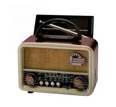 Everton RT-827 Güneş Enerjili Bluetooth Usb/Sd/Aux/Fm Nostalji Radyo
