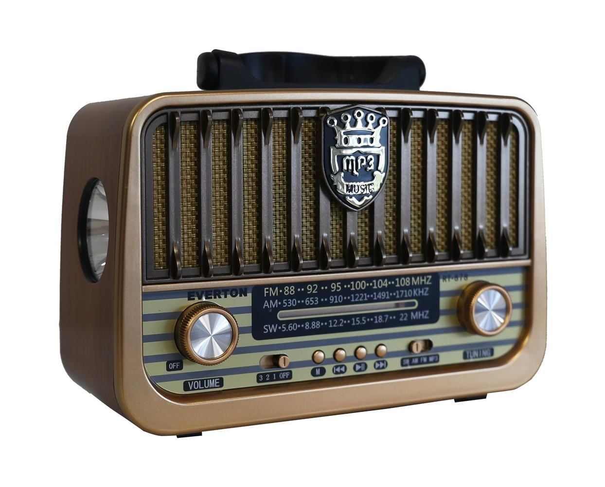 Everton RT-878 Fenerli Bluetooth Usb/Sd/Aux/Fm Nostalji Radyo