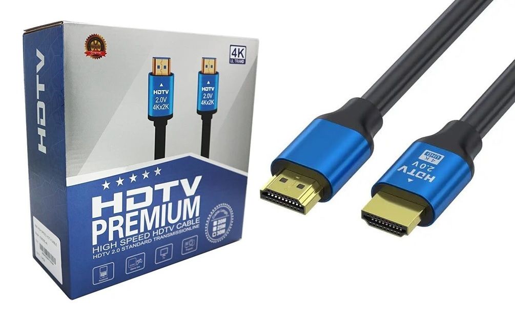 Roxy 4K HDTV Premium Yüksek Hızlı HDMI Kablo 1,5m