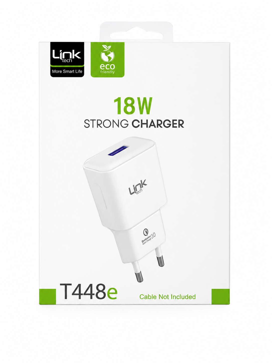 LinkTech T448e Strong Çevre Dostu 18W Hızlı Adaptör