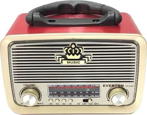 Everton RT-301 Fenerli Bluetooth Usb/Sd/Aux/Fm Nostalji Radyo