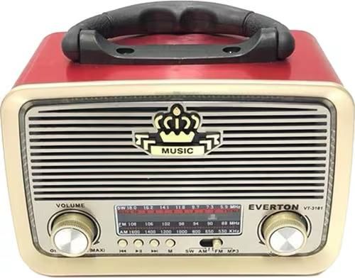 Everton RT-301 Fenerli Bluetooth Usb/Sd/Aux/Fm Nostalji Radyo