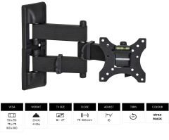 Vontech VT-222 HC Pro 10-27 İnç Hareketli LCD-LED Tv Duvar Askı Aparatı