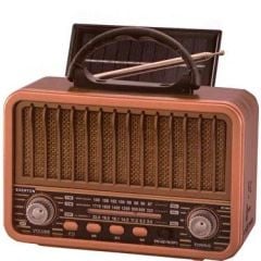 Everton RT-834 Güneş Enerjili Bluetooth Usb/Sd/Aux/Fm Nostalji Radyo