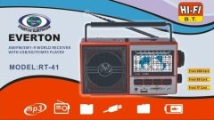 Everton RT-41BT Şarjlı ve Bluetoothlu Radyo MP3 Çalar