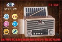 Everton RT-660 Bluetooth Usb/Sd/Aux/Fm Nostalji Radyo