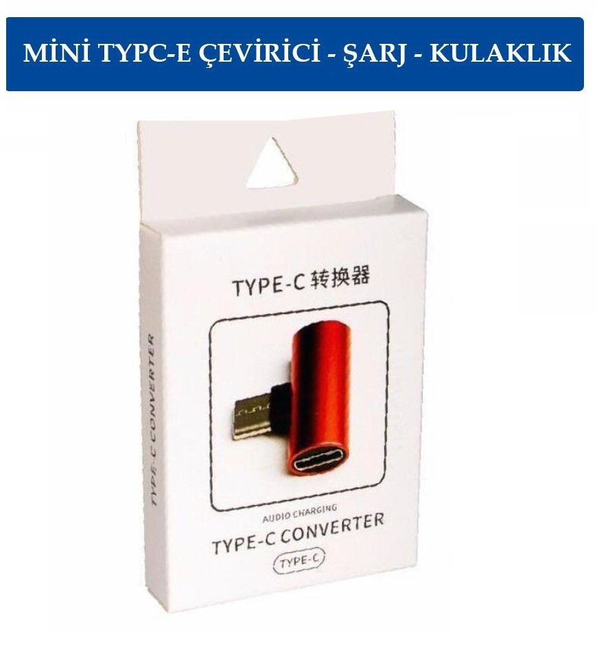 Type C Kulaklık ve Şarj Birleştirici