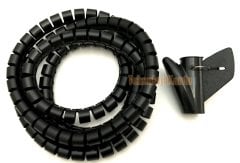 16 mm x 1,5 m Siyah/Beyaz Kablo Toplayıcı