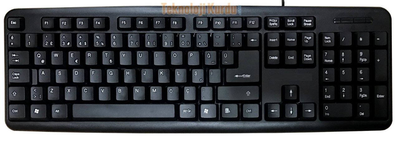 Standart Klavye
